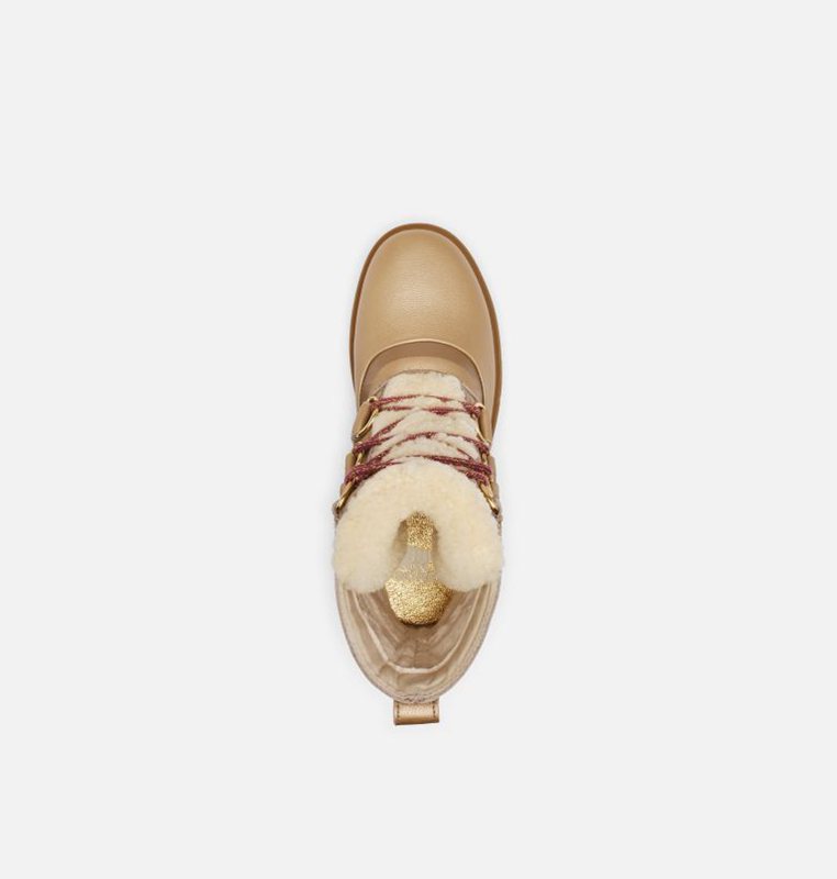 Sorel Dam Vinterkängor Khaki - Joan Of Arctic™ Next Lite Lux Mid - DXL-728196
